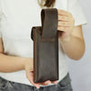 Handmade Crazy Horse Leather Phone Holster with Belt Loop, Custom Fit Case For iPhone