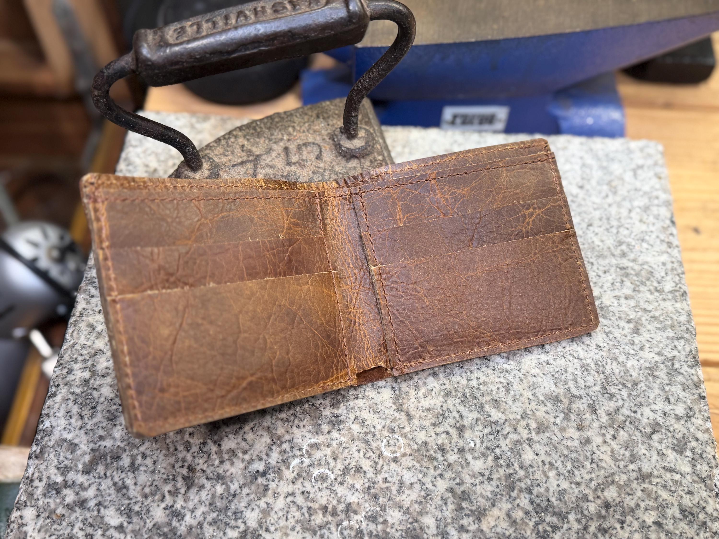 Alligator Leather Wallet, Handmade Full Grain Bifold, Personalized, Made in USA