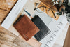 Custom Leather Wallet for Men - RFID Bifold Wallet with Optional Coin Pouch & Removable ID Flap - Personalized - Gift for Him, Dad, Husband