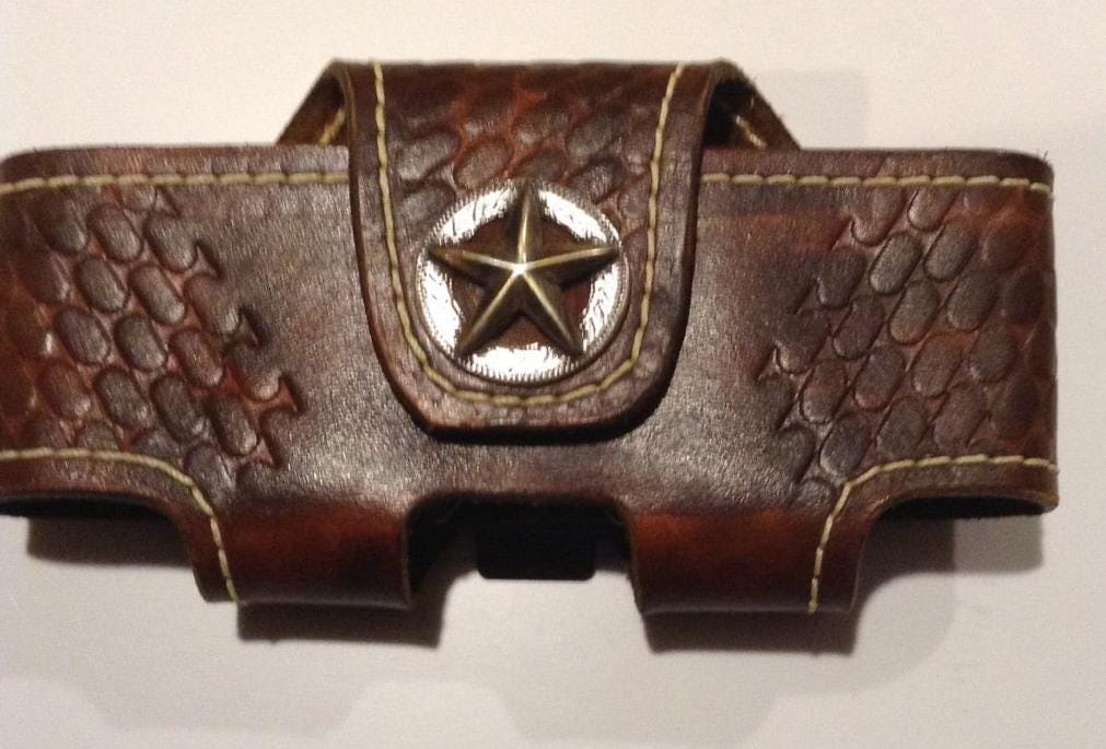 Leather cell phone cases