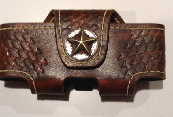 Leather cell phone cases