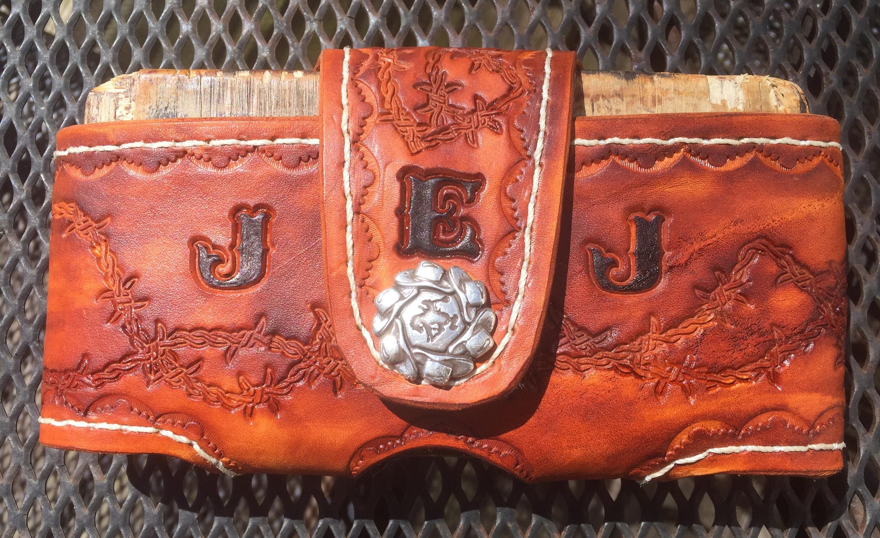 Leather cell phone cases