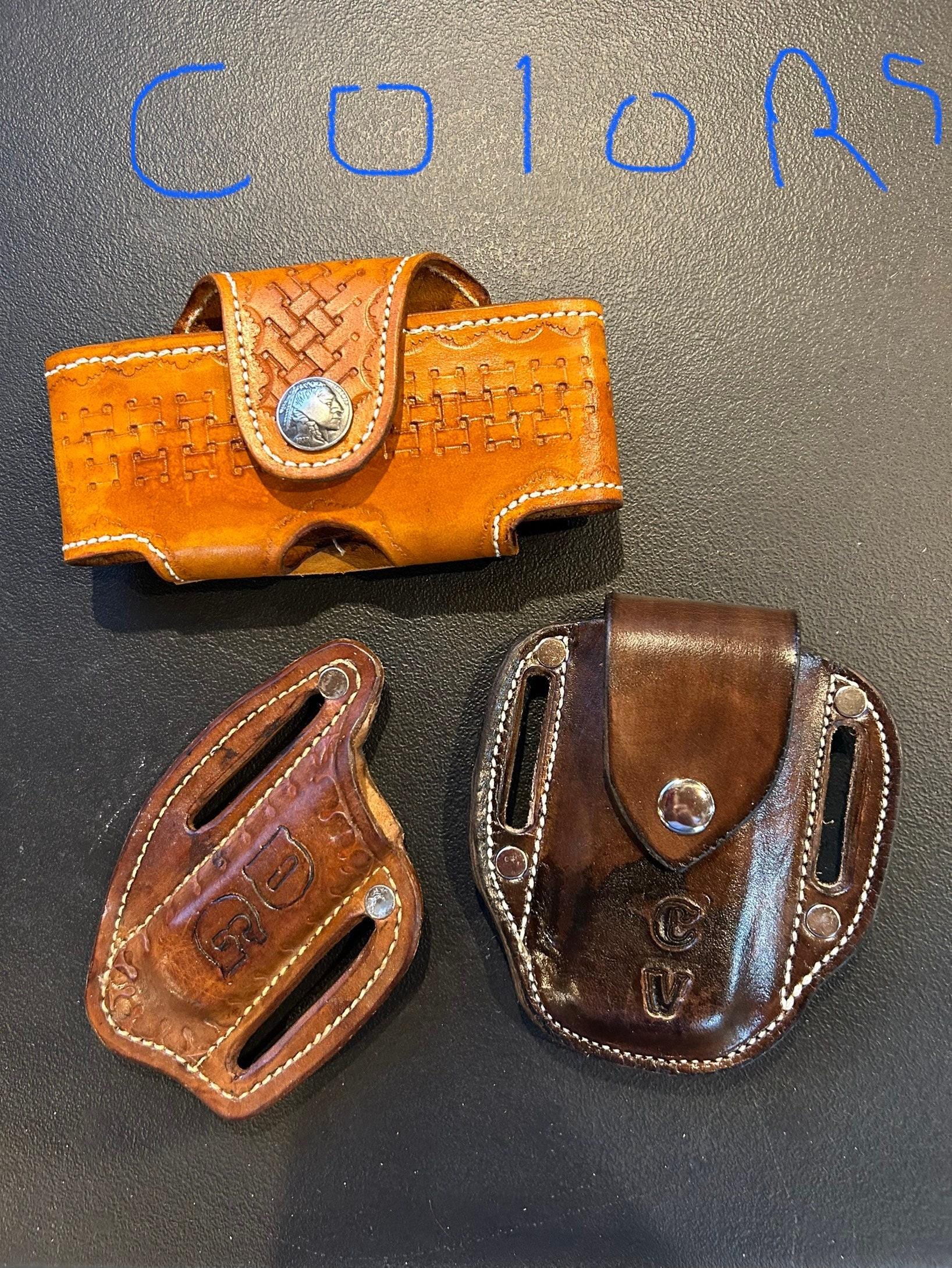 Leather cell phone cases