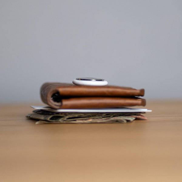 AirTag Wallet | Italian Leather Billfold 2.1, Full-Grain Leather