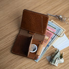AirTag Wallet | Italian Leather Billfold 2.1, Full-Grain Leather