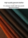 Handmade Leather iPhone Case, Full Grain Leather Cover for iPhone 17 16 15 14 13