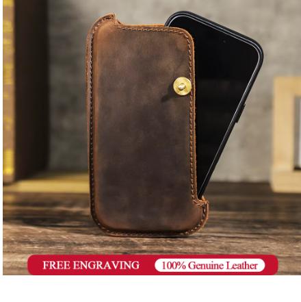 Handmade Genuine Leather Phone Holster for Men, iPhone 17 16 15 14 Pro Max Belt Pouch, 6.9 Inch Cellphone Waist Bag,Travel Camping PhoneCase