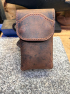 No-Scratch Leather Phone Holster, Mechanic Phone Case, Handmade Full Grain, Made in USA