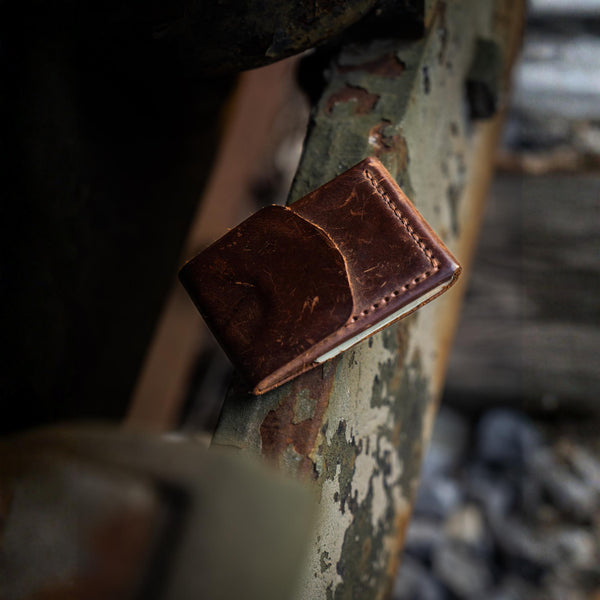 Leather Cash Wallet, Slim Card & Cash Holder, Handmade Minimalist Wallet, Front Pocket, Flap Wallet, Personalized Wallet, Everyday Wallet