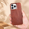Handmade Leather iPhone Case, Full Grain Leather Cover for iPhone 17 16 15 14 13