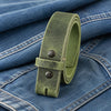 Leather Belt Without Buckle 1 1\2 Belt for your buckle | Brown leather no buckle belt | Buffalo Leather Belt for men | snap on leather belt