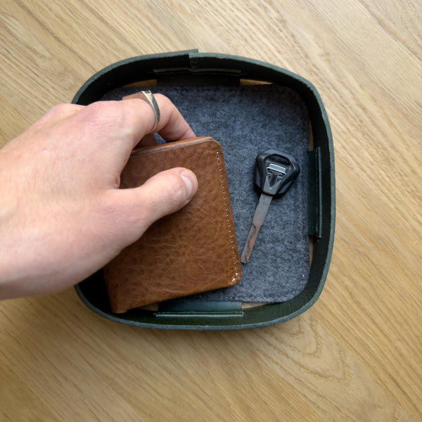 AirTag Wallet | Italian Leather Billfold 2.1, Full-Grain Leather