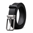 Vintage Full-Grain Leather Belt | Classic Pin Buckle