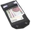 Leather Trifold Wallet "TAKUMI Crack"