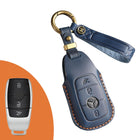 Mercedes nyckelfodral i läder i topp