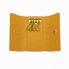 Handcrafted Vintage Leather Key Holder with Brass Hooks